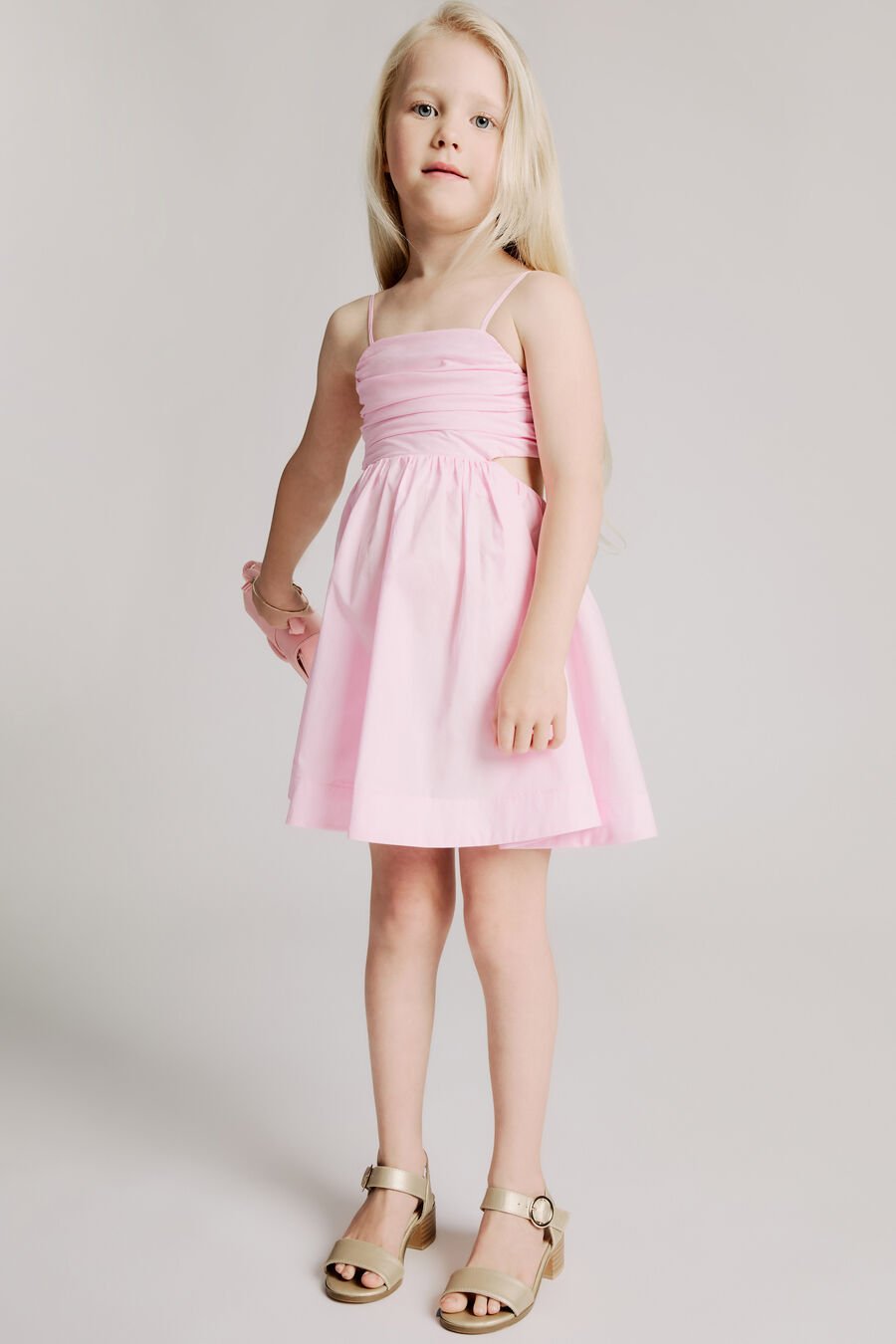 Girls Zarela Poplin Dress