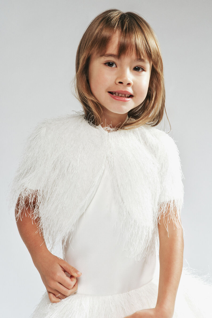 Girls Tayna Fringe Bolero
