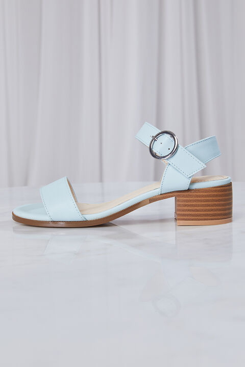 BUCKLE HEEL in colour BALLAD BLUE