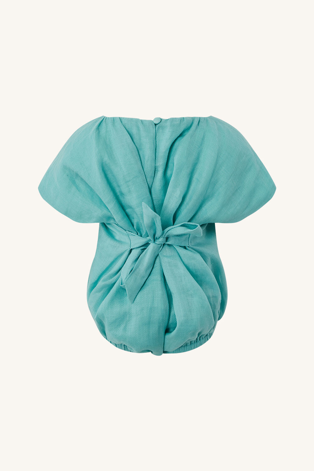 BABY GIRL ALESSA SMOCK GROW in colour CLEARWATER