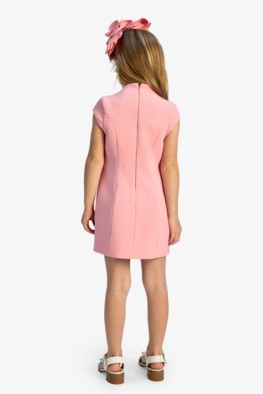 DELPHINA MINI DRESS in colour PINK