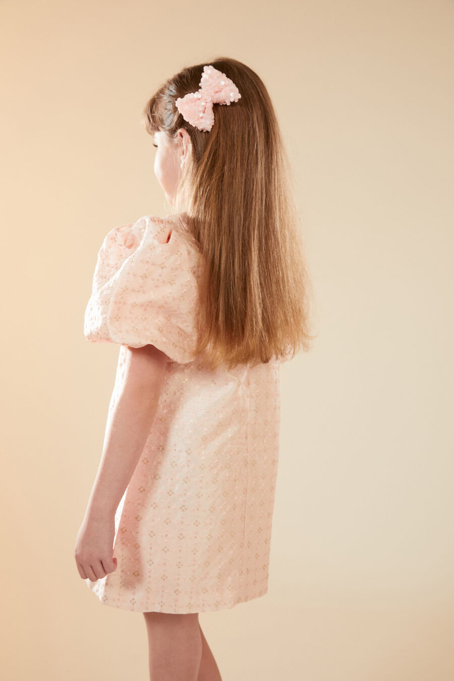 Girls Sparkle Bow Clip