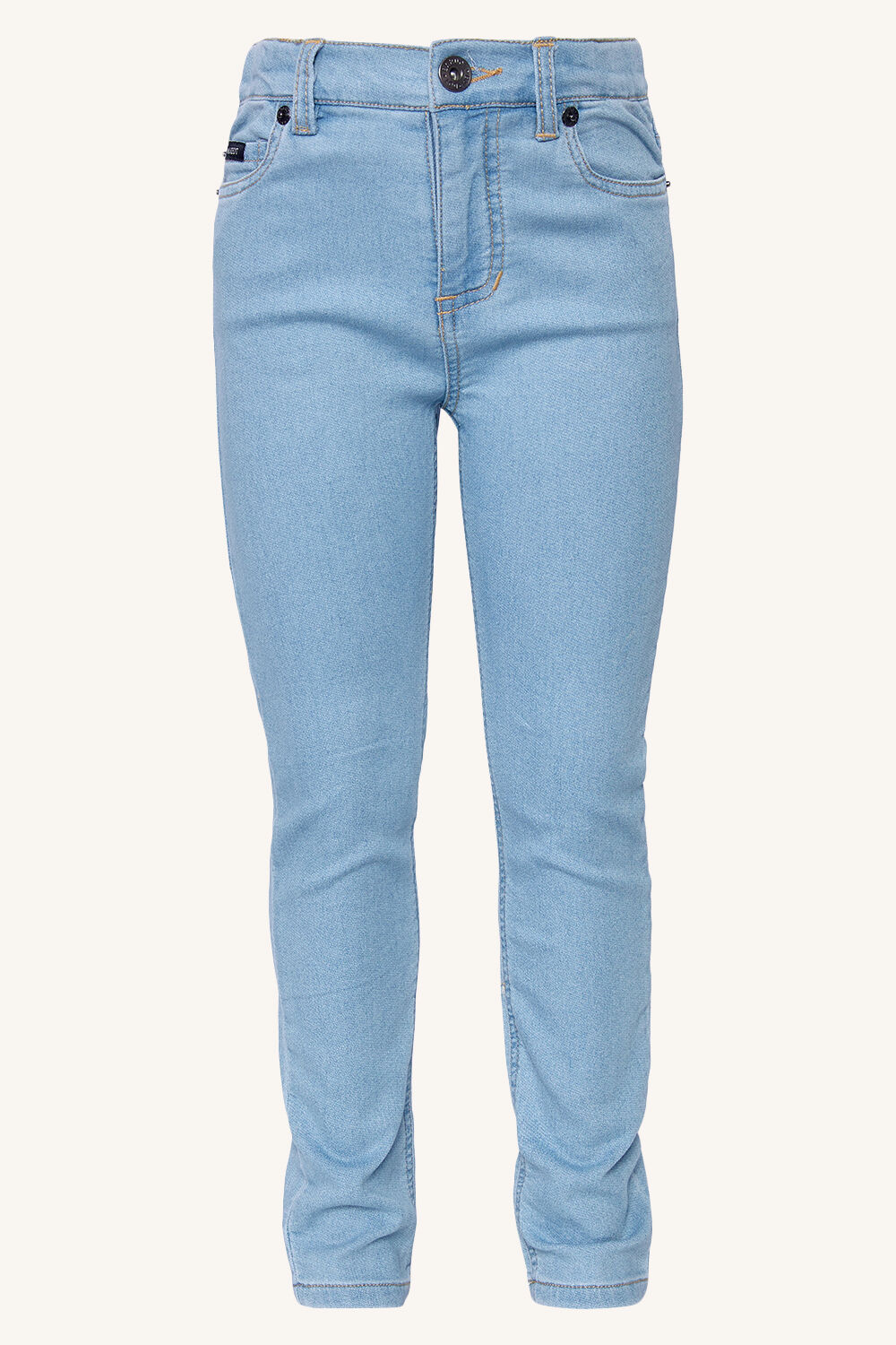 GIRLS SOPHIE KNIT DENIM JEAN in colour CITADEL