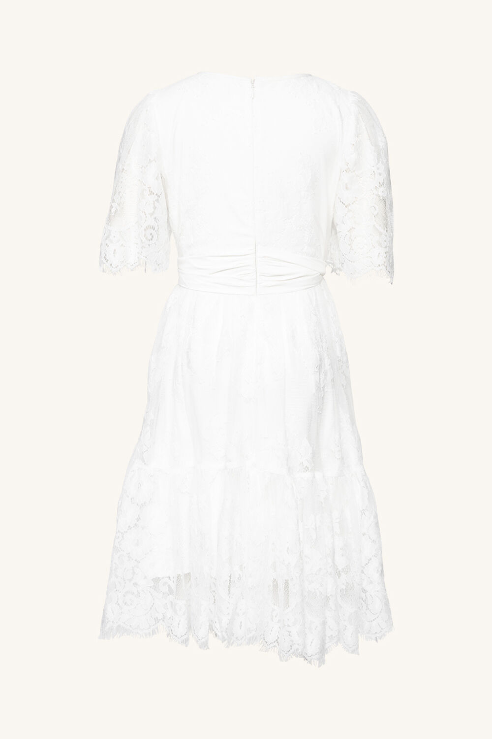 Girls JOELLE LACE DRESS in colour CLOUD DANCER