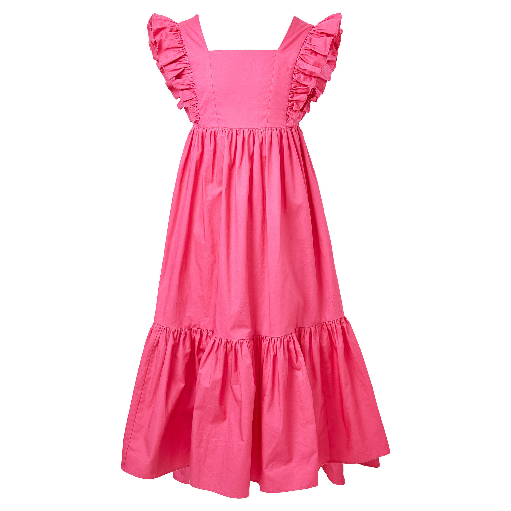 Tween Girl Tiered Maxi Frill Dress in 