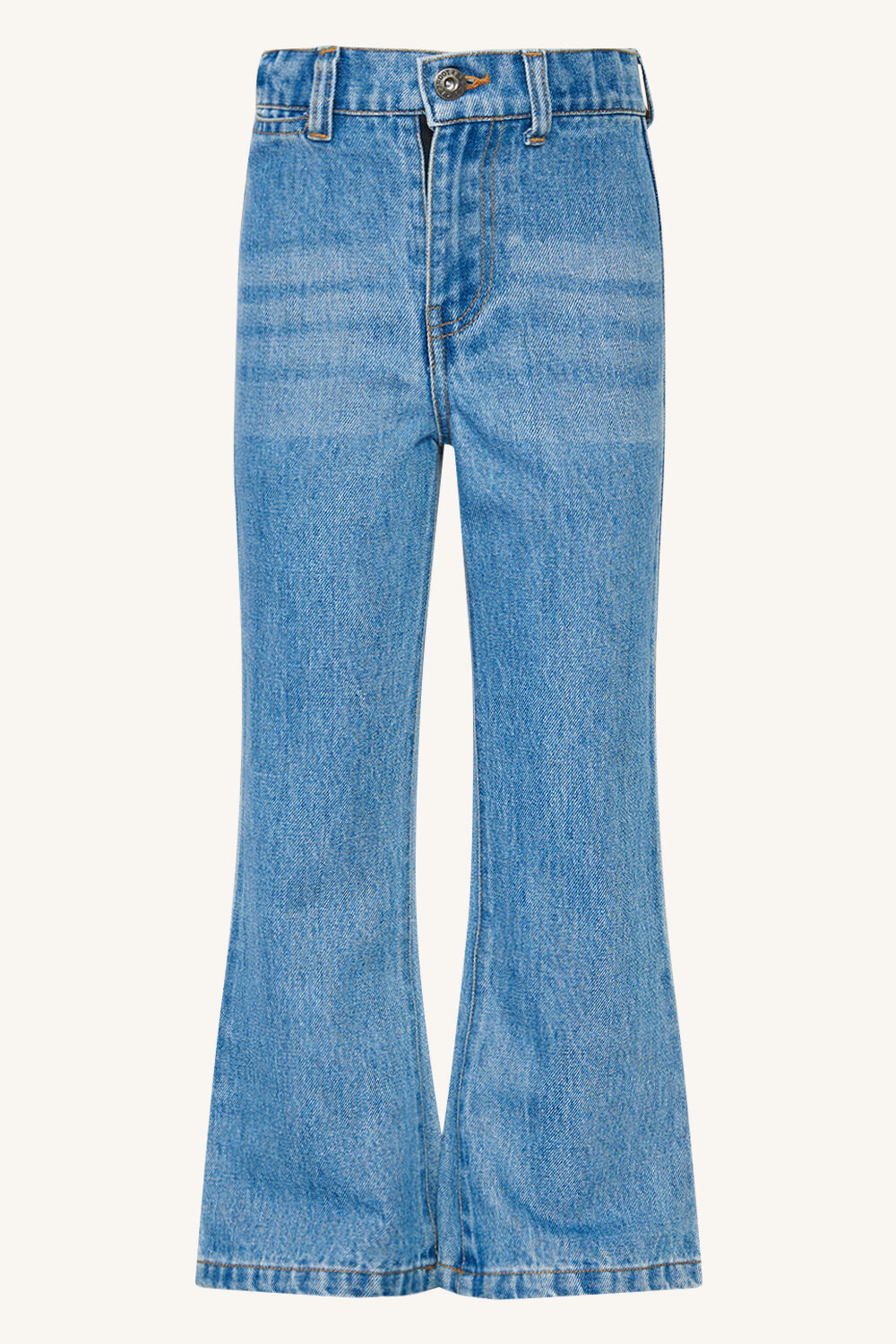 girls birkin flare leg jean in colour MIDNIGHT NAVY