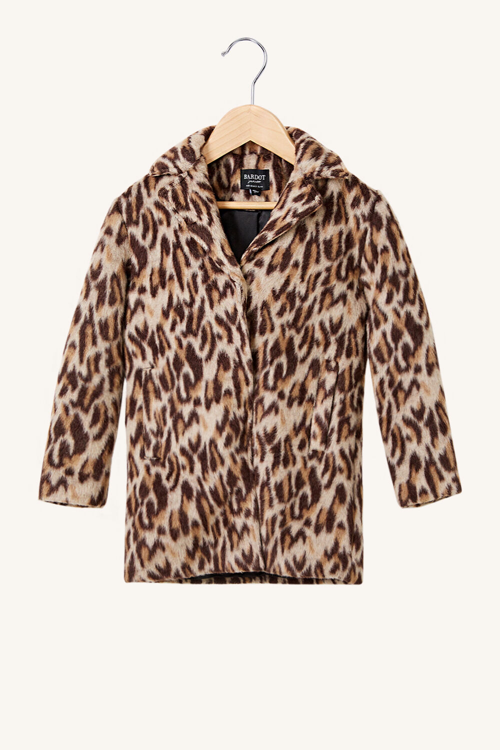 bardot leopard coat