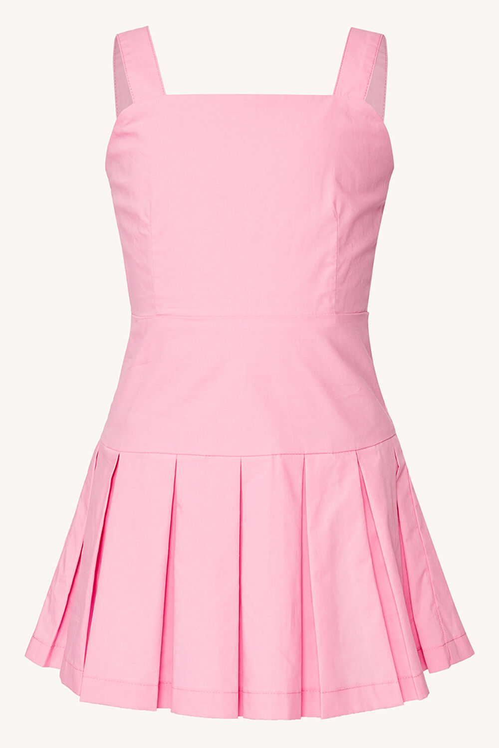 TILLY PLEAT DRESS in colour PINK LADY