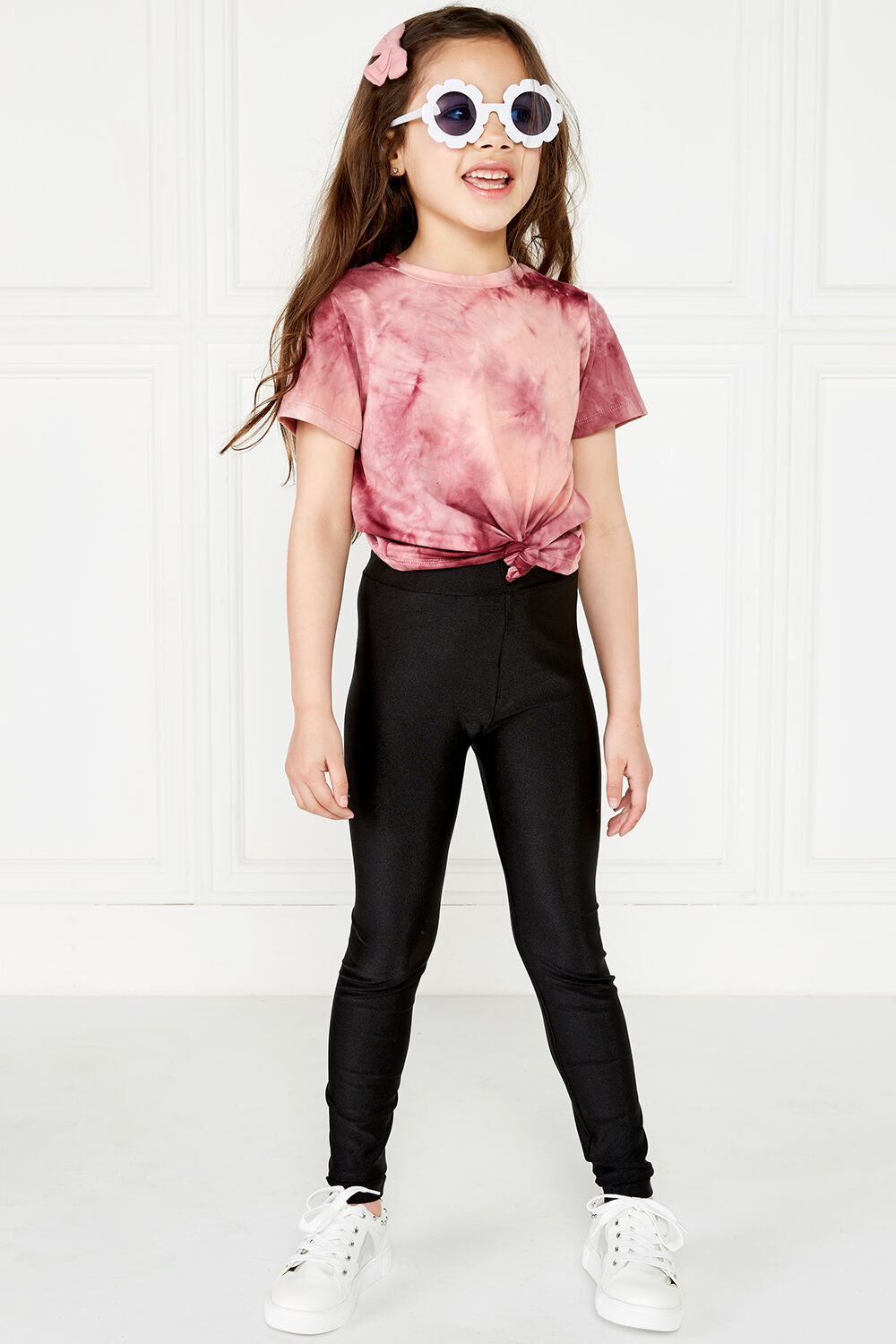 Roller Legging In Black Bardot