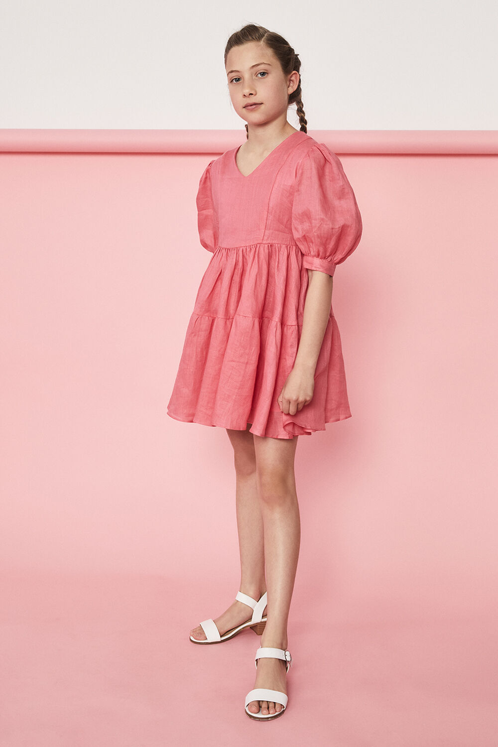 pink dress junior