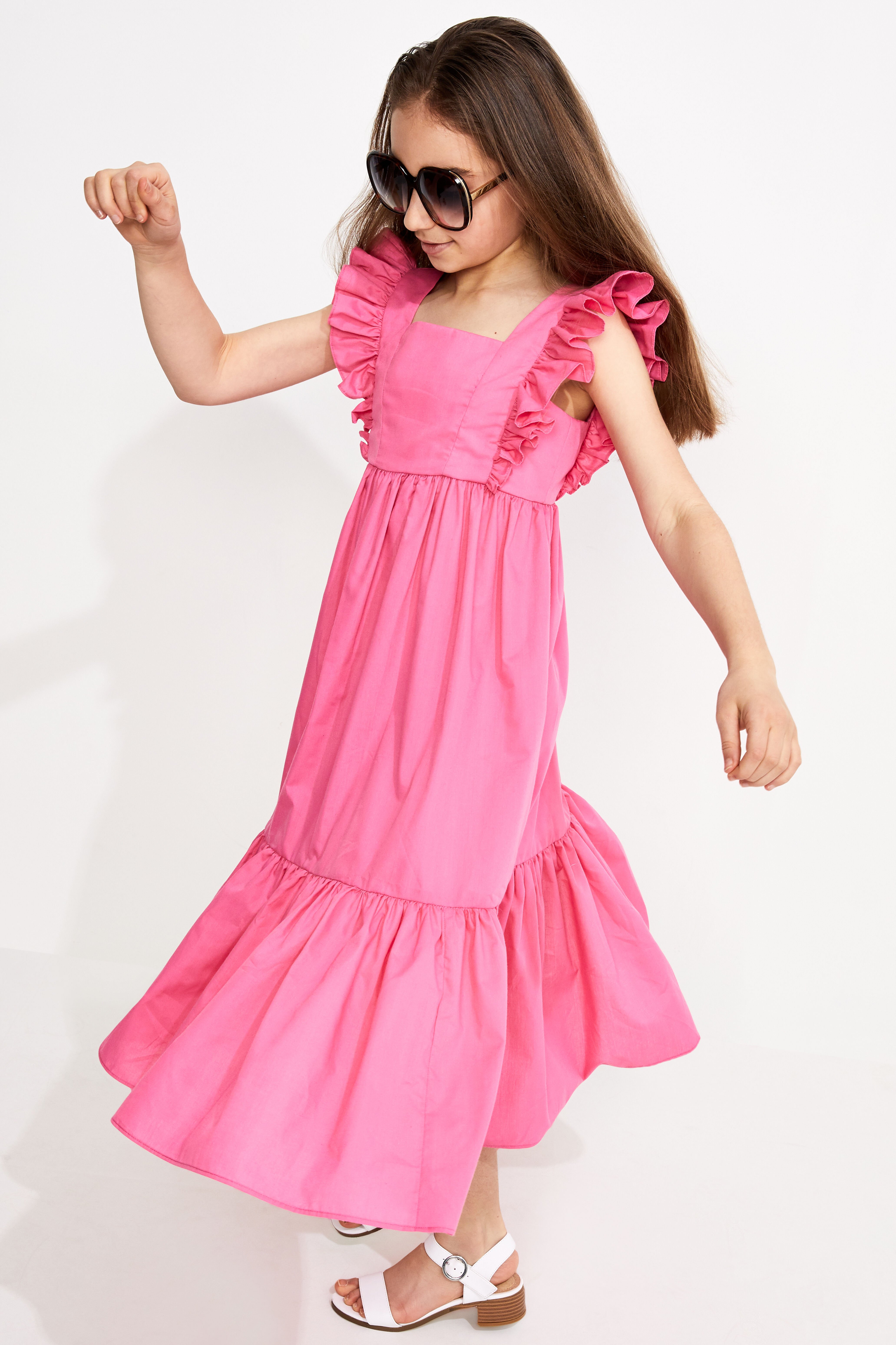 Girls tiered maxi dress Outlet