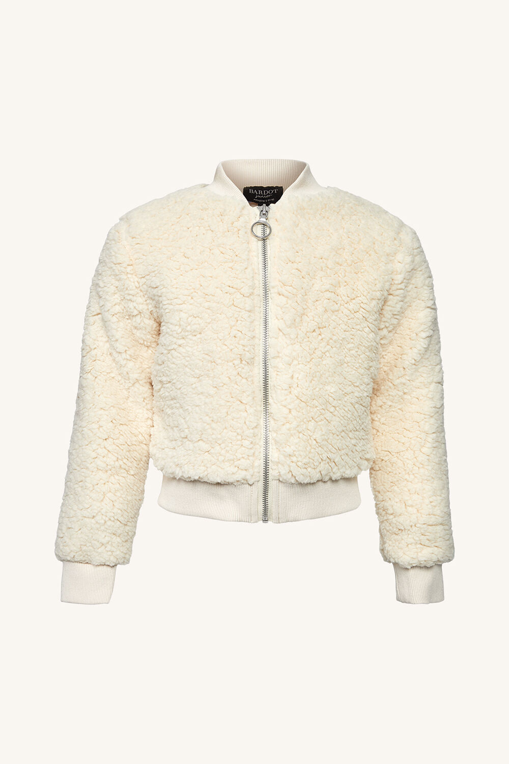 Girls  WINNIE FLUFFY BOMBER JACKET in colour BUTTERCUP