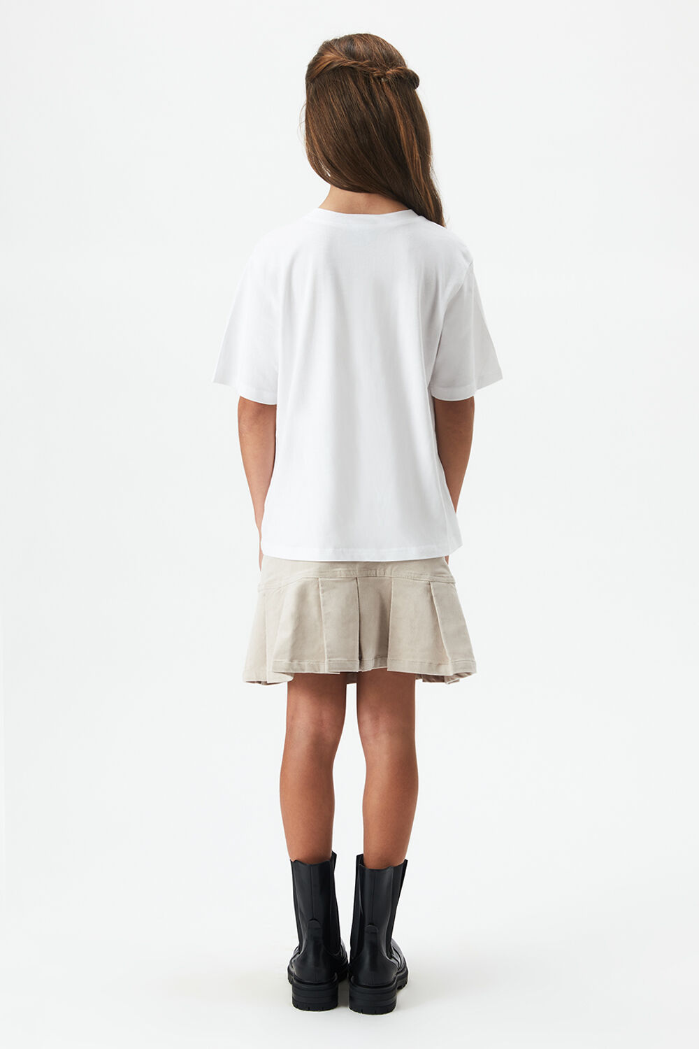GIRLS EAGLE TEE in colour BRIGHT WHITE