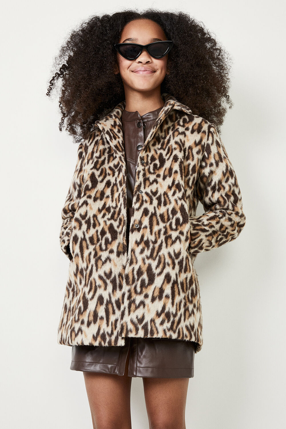 bardot leopard jacket