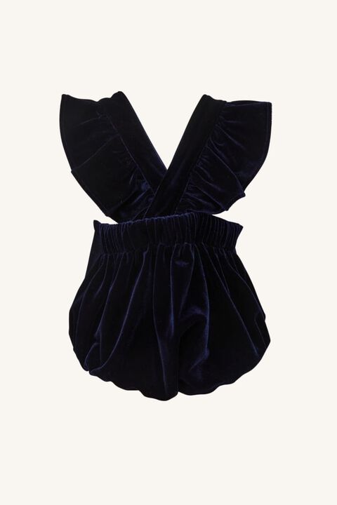 Baby girl WYNTER RUFFLE BACK GROW in colour BLACK IRIS
