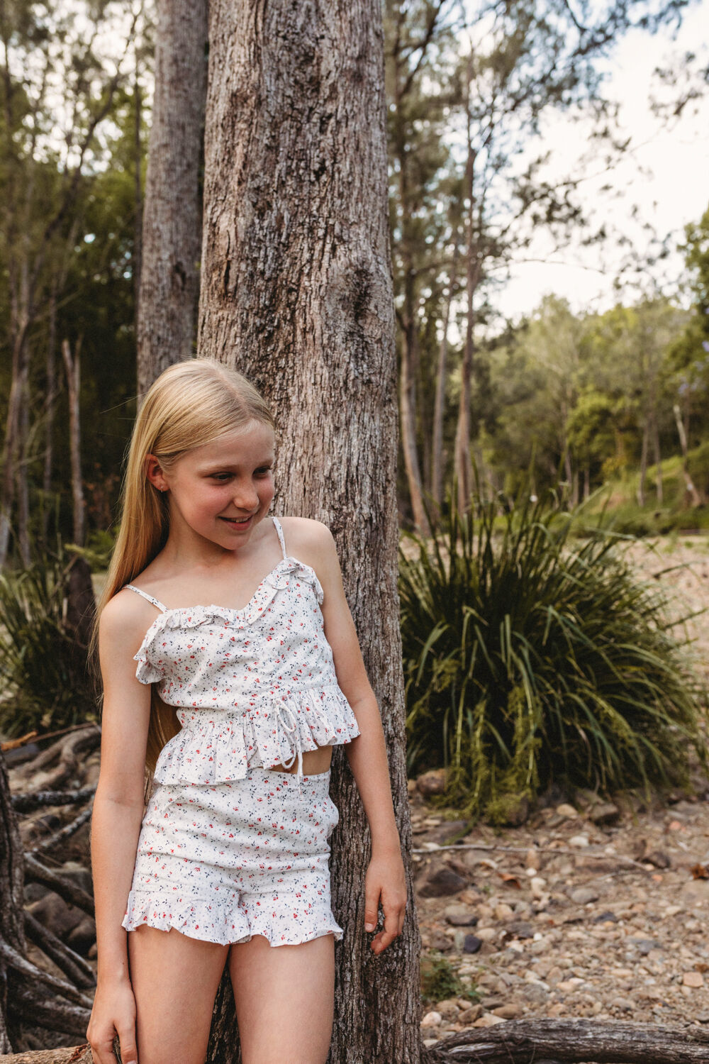 Tween Girl Ditsy Frill Shorts In Mni Rse D Tween Girl Ditsy Frill Shorts In Mni Rse D
