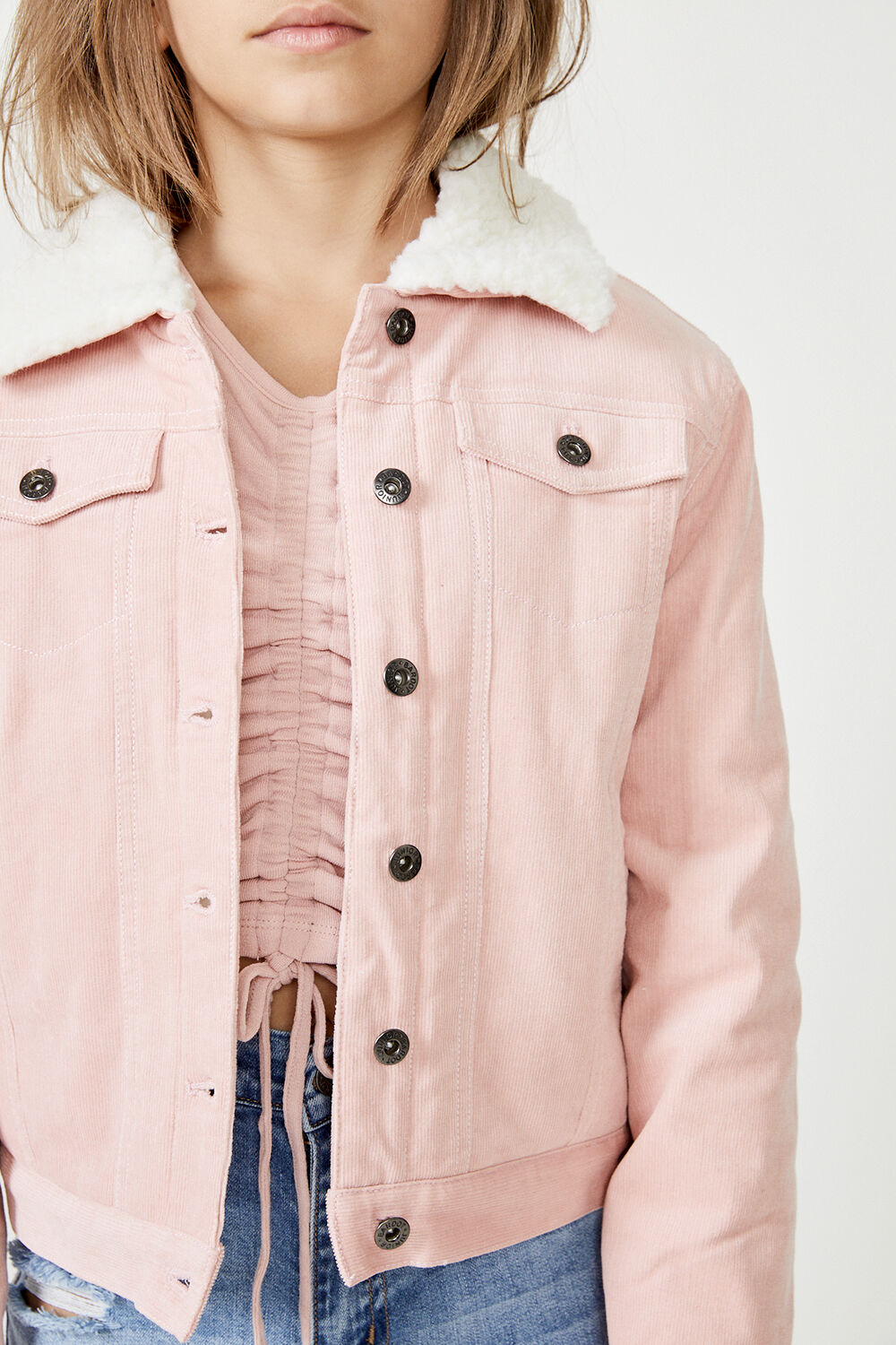 seashell pink jacket