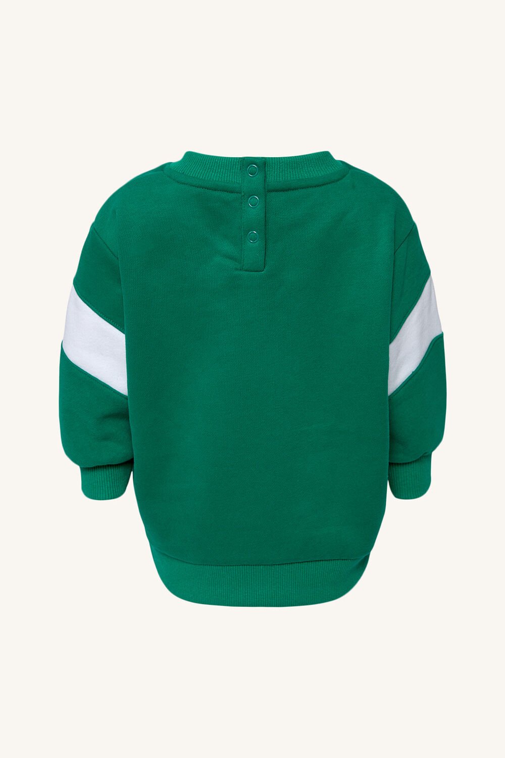 OVERSIZED TRACK SWEATER in colour DEEP GRASS GREEN