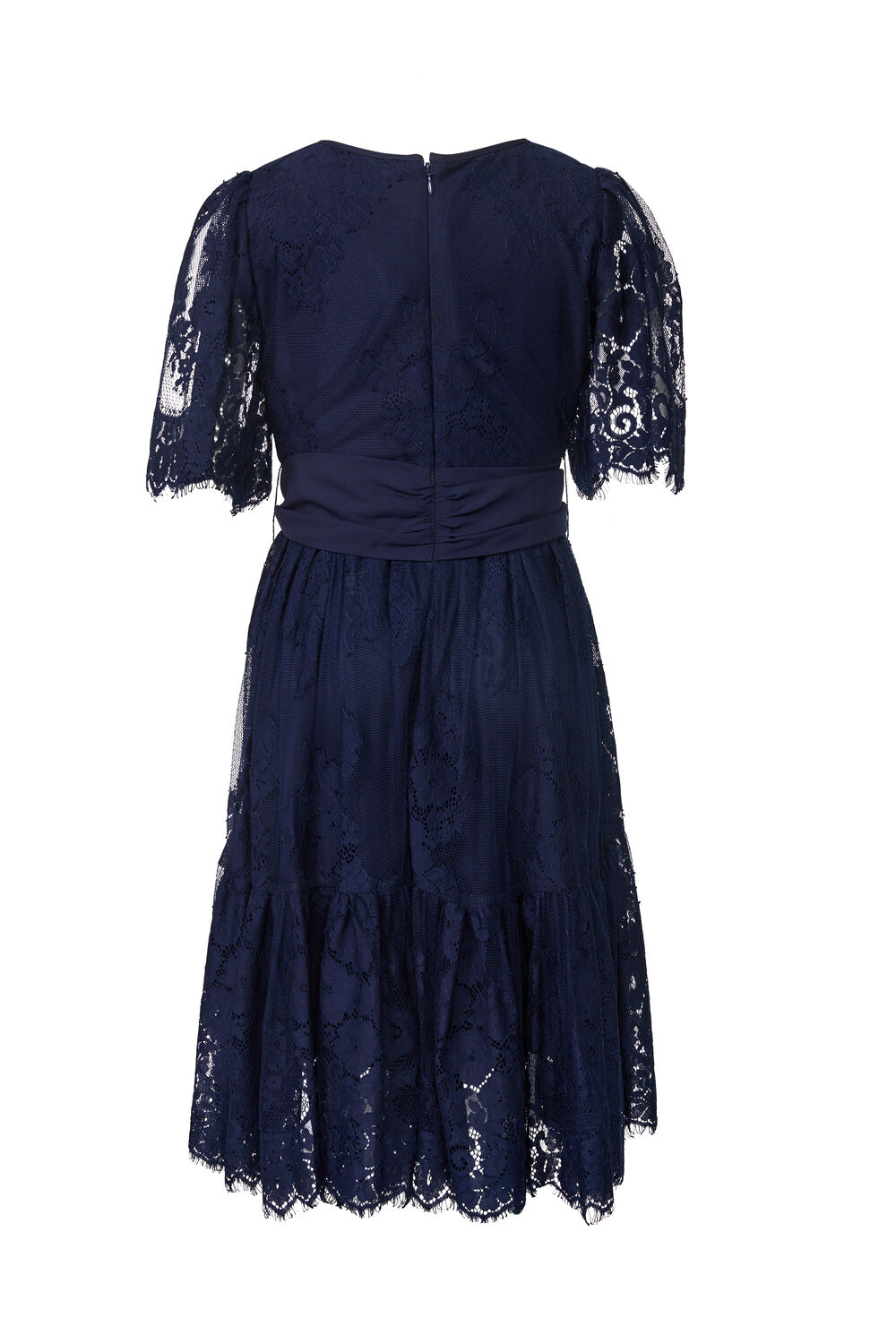 Girls JOELLE LACE DRESS in colour BLACK IRIS