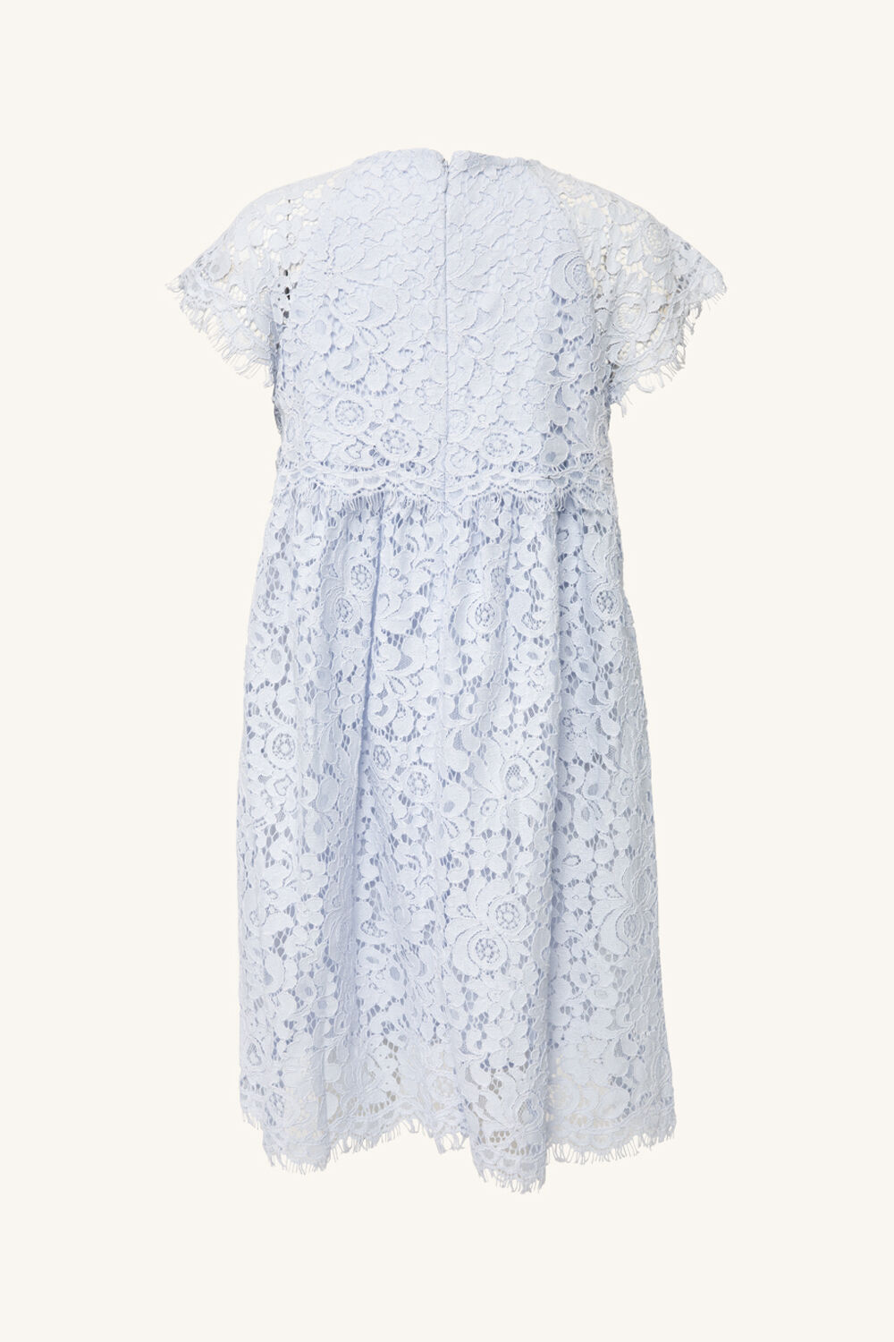Girls MAISIE LACE DRESS in colour ARCTIC ICE