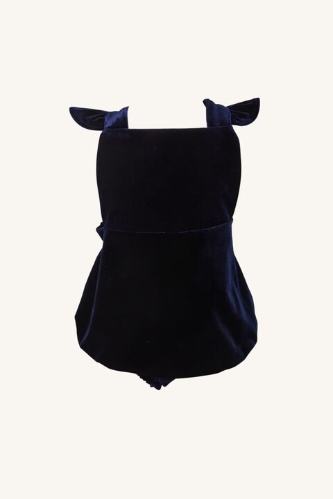 Baby girl WYNTER RUFFLE BACK GROW in colour BLACK IRIS