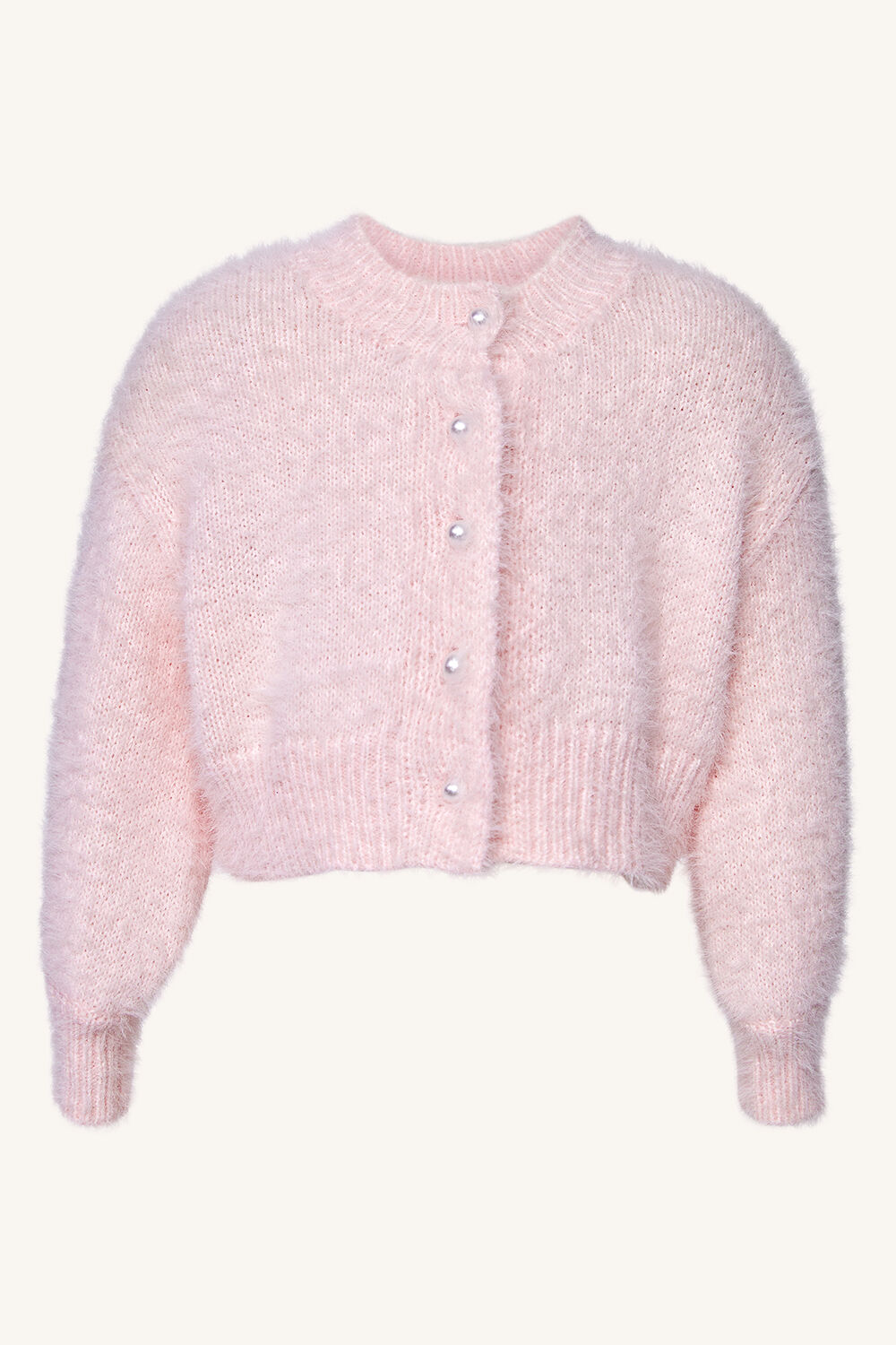 BABY GIRL BELL SLEEVE CADI in colour SOFT PINK