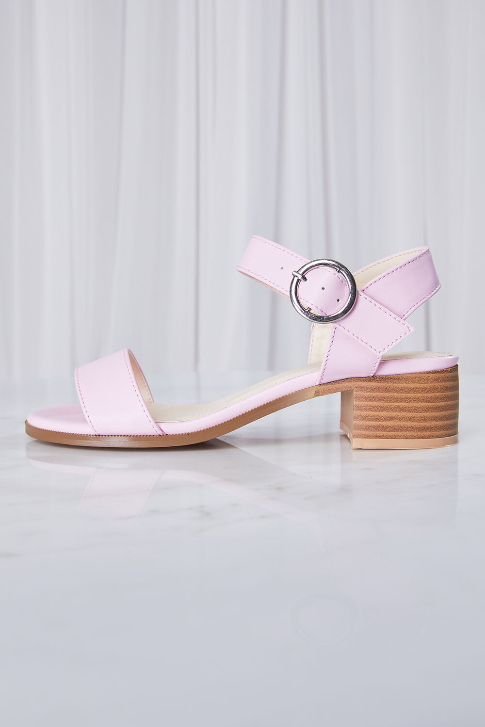 BUCKLE HEEL in colour PARADISE PINK