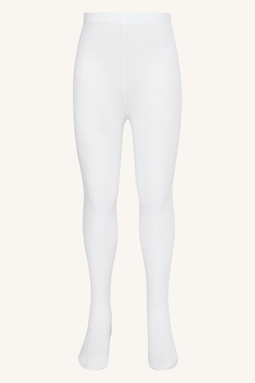 BABY GIRL OPAQUE TIGHTS  in colour BRIGHT WHITE