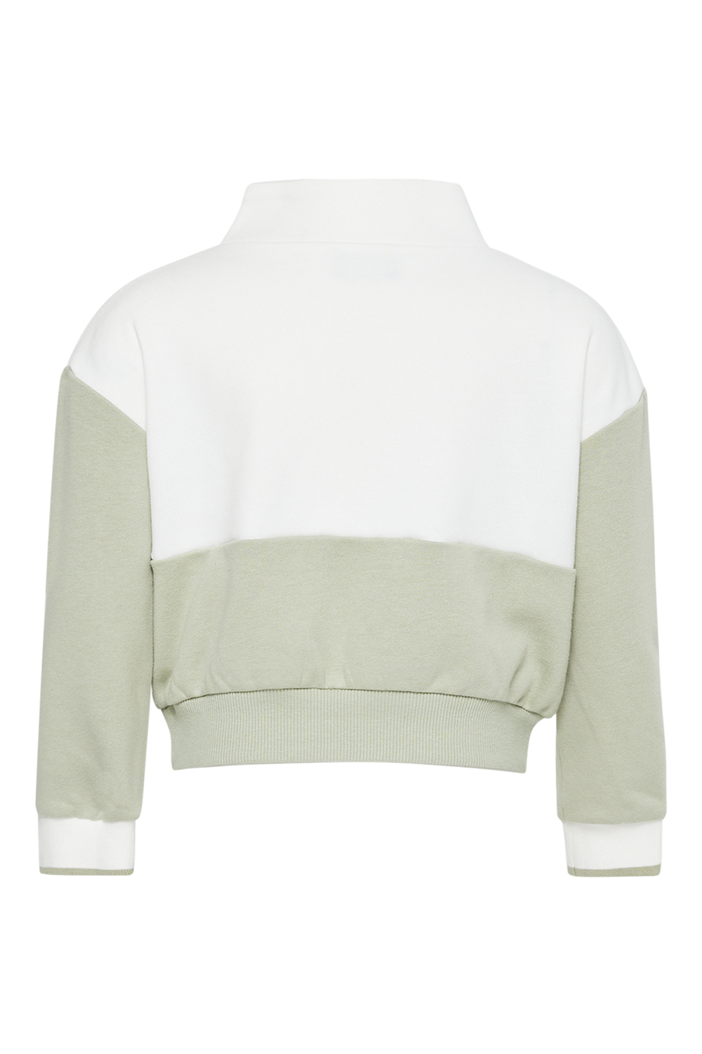 BABY SPLICED SWEAT TOP in colour VINTAGE KHAKI