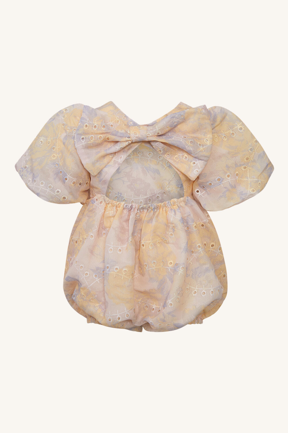BABY GIRL SOFT FLORAL GROW in colour WHISPER PINK