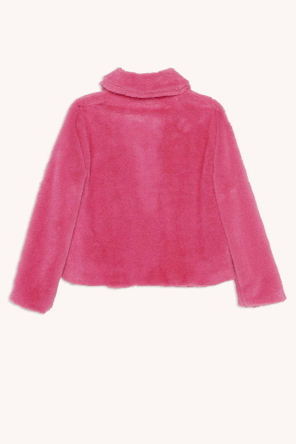 pink plush jacket