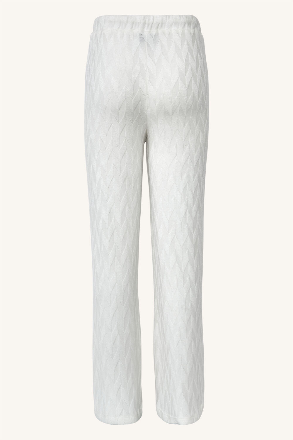 Girls Sienna Knit Pants in Ivory