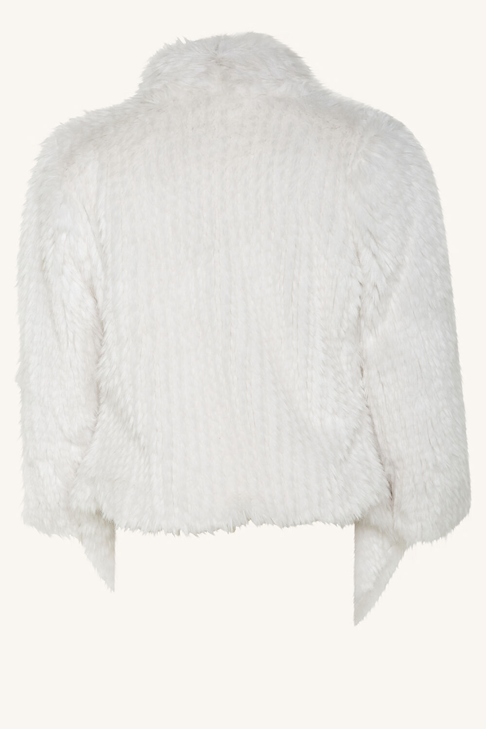 GIRLS MAY WATERFALL JACKET in colour CLOUD DANCER