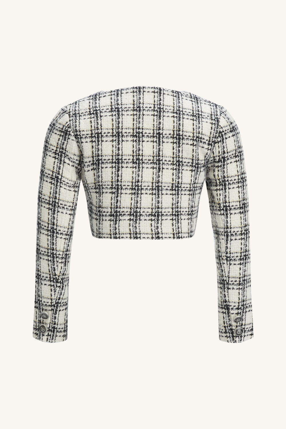 GIRLS MIAMI BOUCLE BLAZER in colour GRAY VIOLET