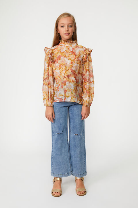 Girls VENICE ABSTRACT SHIRT in colour SKYWAY