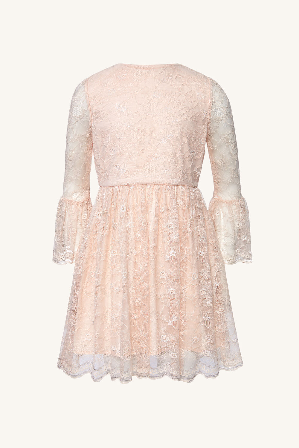 Girls  LIANNI LACE DRESS in colour SOFT PINK