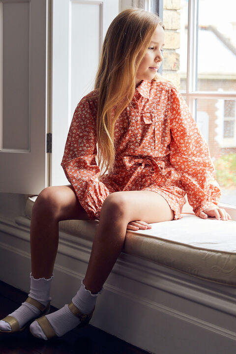 LANI DITSY PLAYSUIT in colour KOI