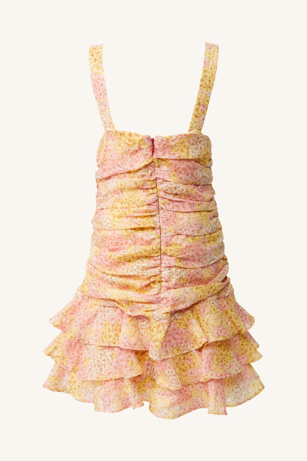 GIRLS MIKA FLORAL DRESS in colour EL N YELLOW