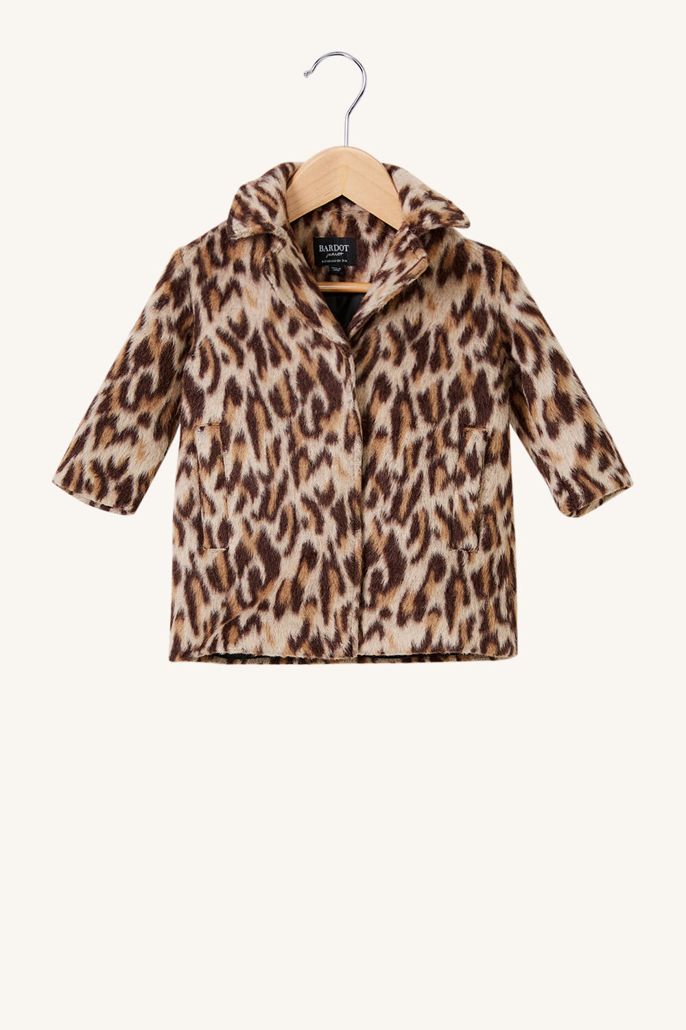 bebe leopard coat