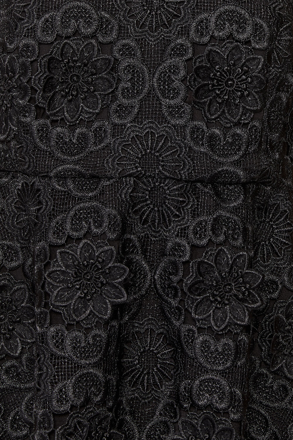 GIRLS VICTORIA WINDFLOWER LACE DRESS in colour CAVIAR