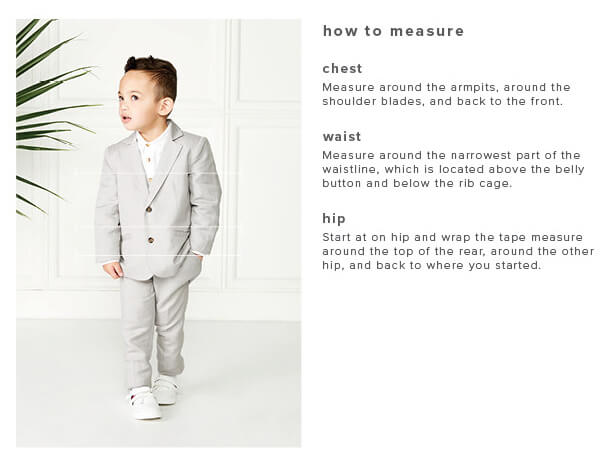 Bardot Junior Tween Boy 8-14 Size Guide Bardot Junior Tween Boy 8-14