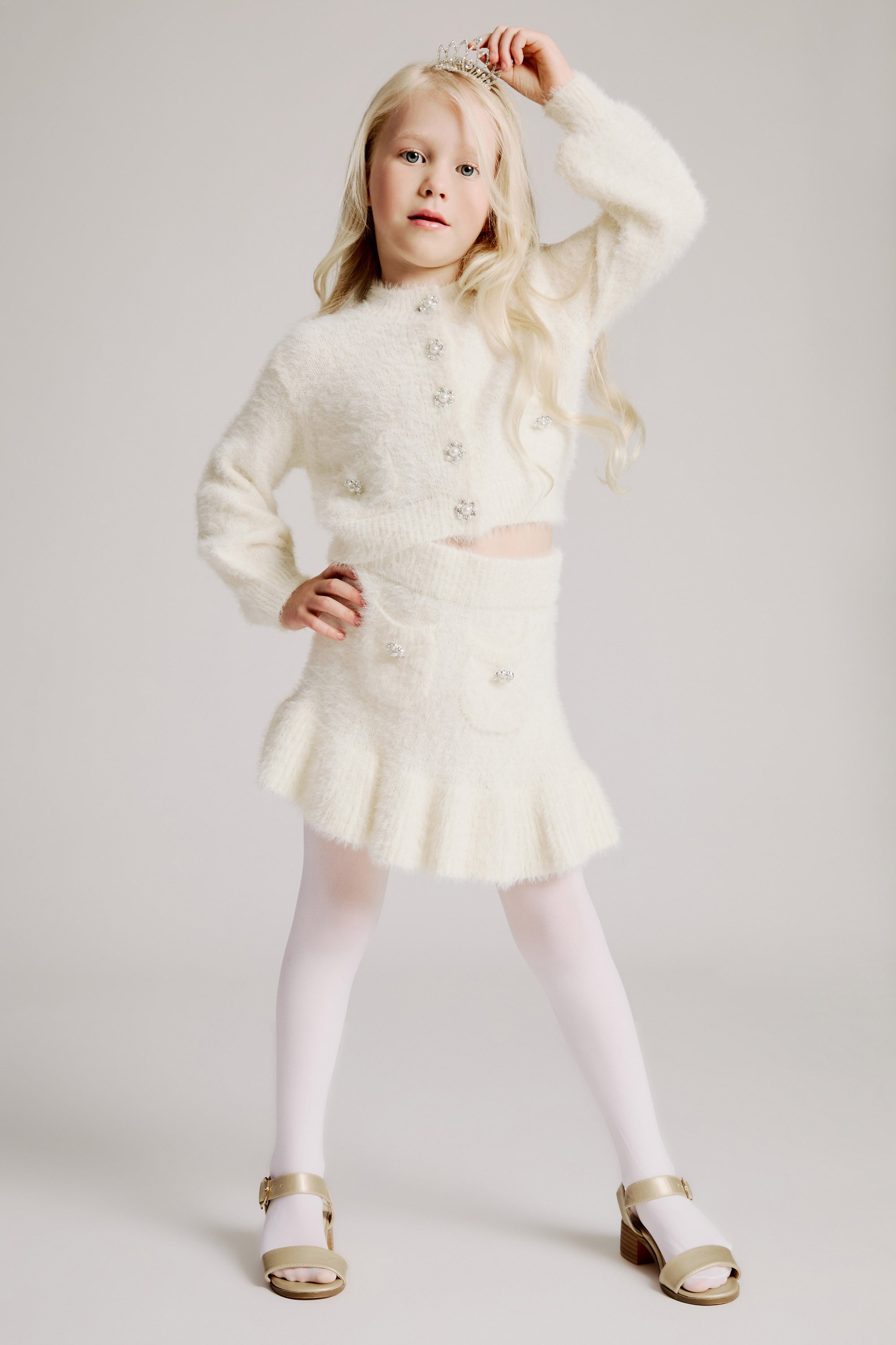 Bardot Junior Sophia Mini Skirt In White