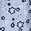 Select Colour: BLUE DITSY